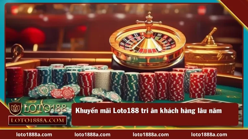 Khuyến mãi Loto188 tri ân hội viên lâu năm 