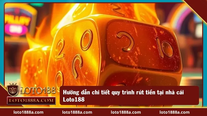 Các bước thực hiện giao dịch rút tiền tại LOTO188 