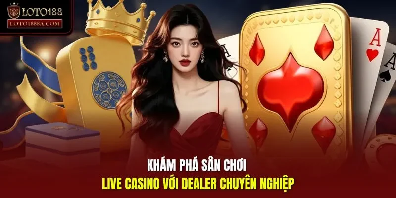 Khám phá sân chơi live casino với dealer chuyên nghiệp