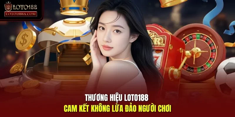 Thương hiệu LOTO188 cam kết không lừa đảo người chơi